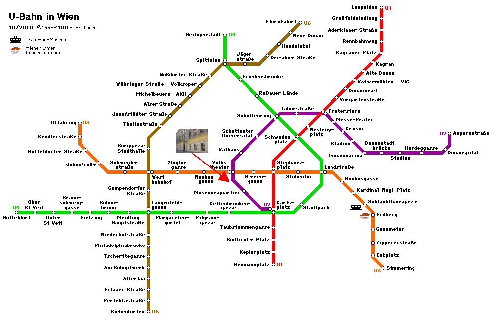 Subway in Vienna